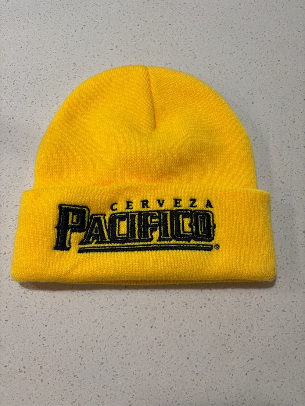 Pacifico Yellow Knit Beanie